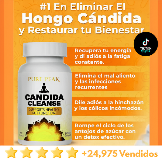 Candida Cleanse-Limpieza Suave y Natural para Tu Cuerpo